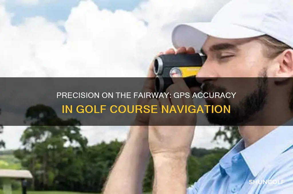 how accurate gps coordinated golf course