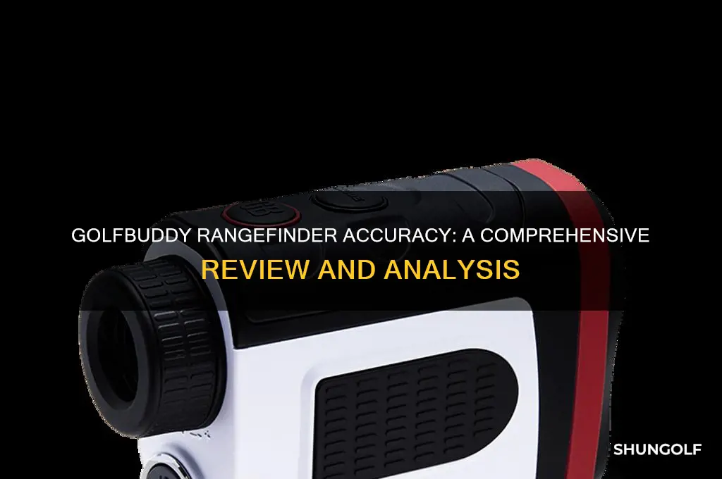 how accurate is golfbuddy golf rangefinder on the market