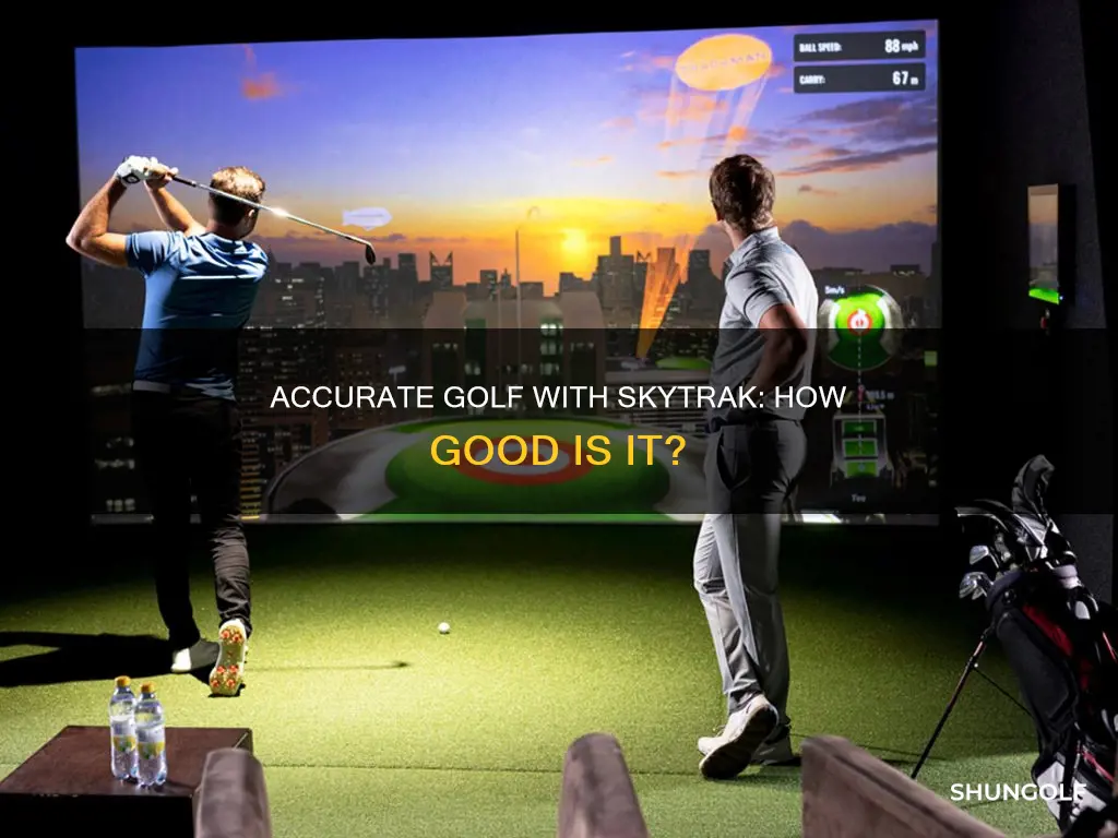 how accurate is skytrak golf