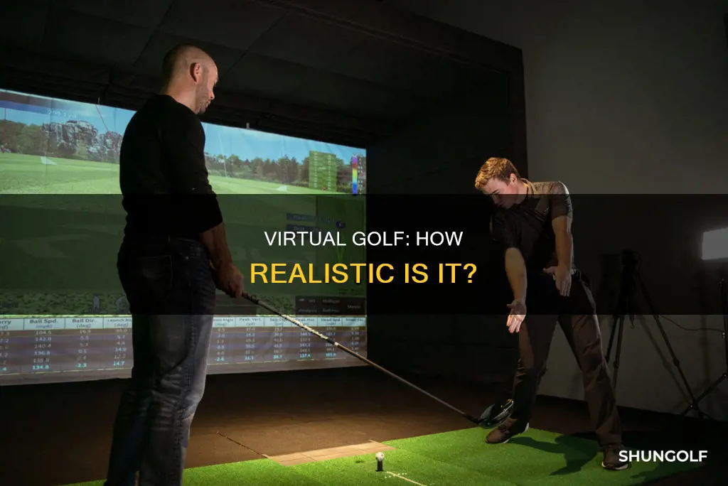 how accurate is virtual golf