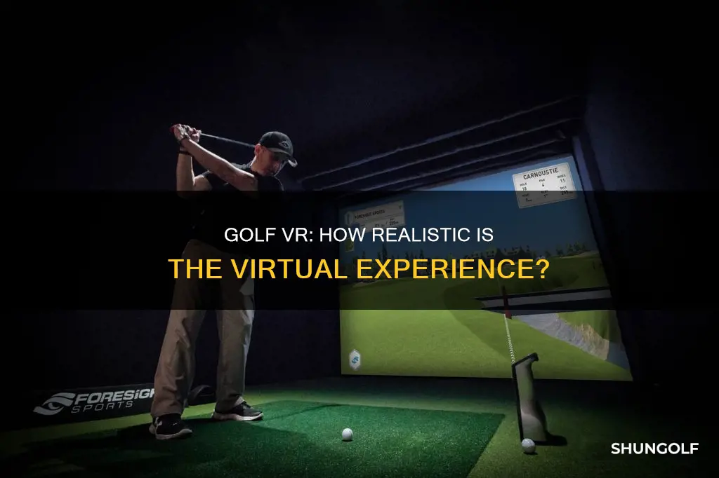 how accurate is vr golf