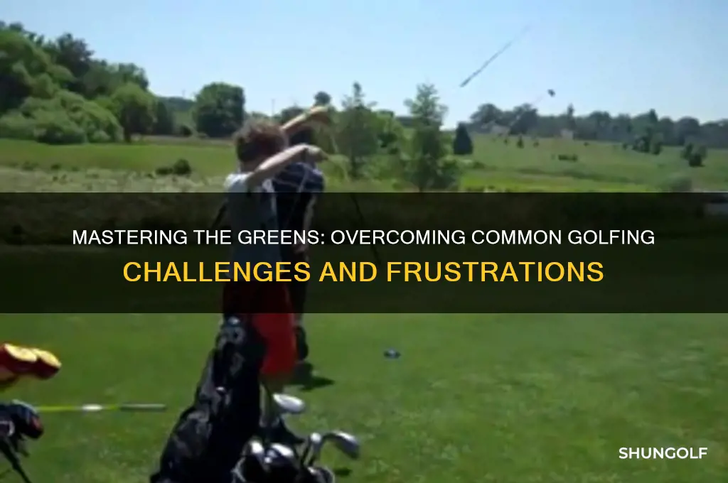 how am i supposed to golf with
