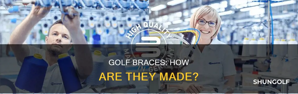 how are braces made for golf