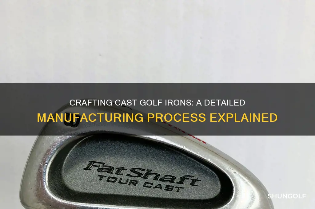how are cast golf irons made