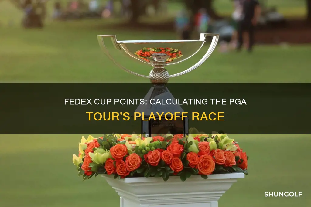 how are fedex golf points calculated