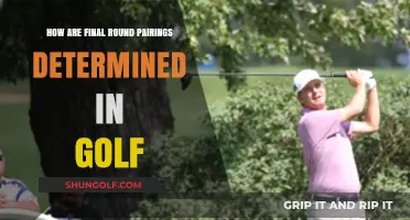 Understanding Final Round Pairings in Golf: Rules and Determinants