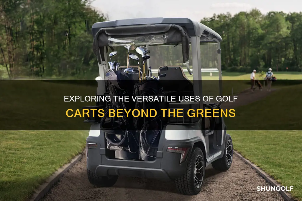 how are golf carts used