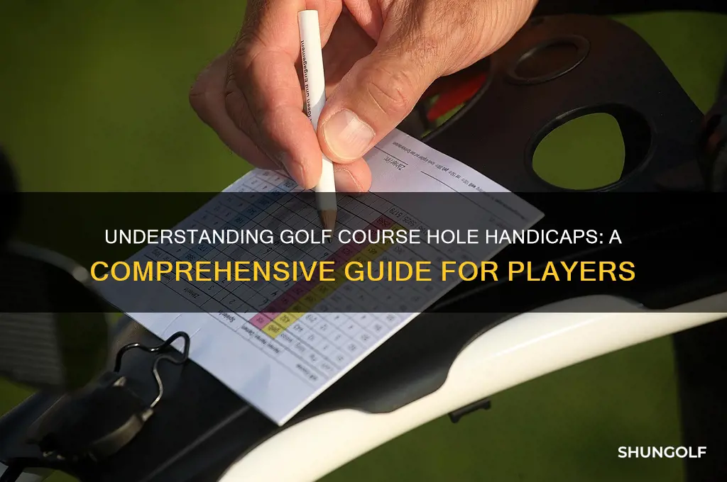 how are golf course holes handicap