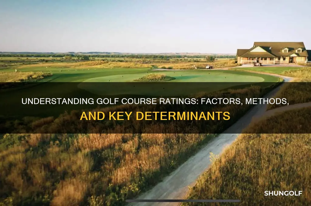 how are golf course ratings determined
