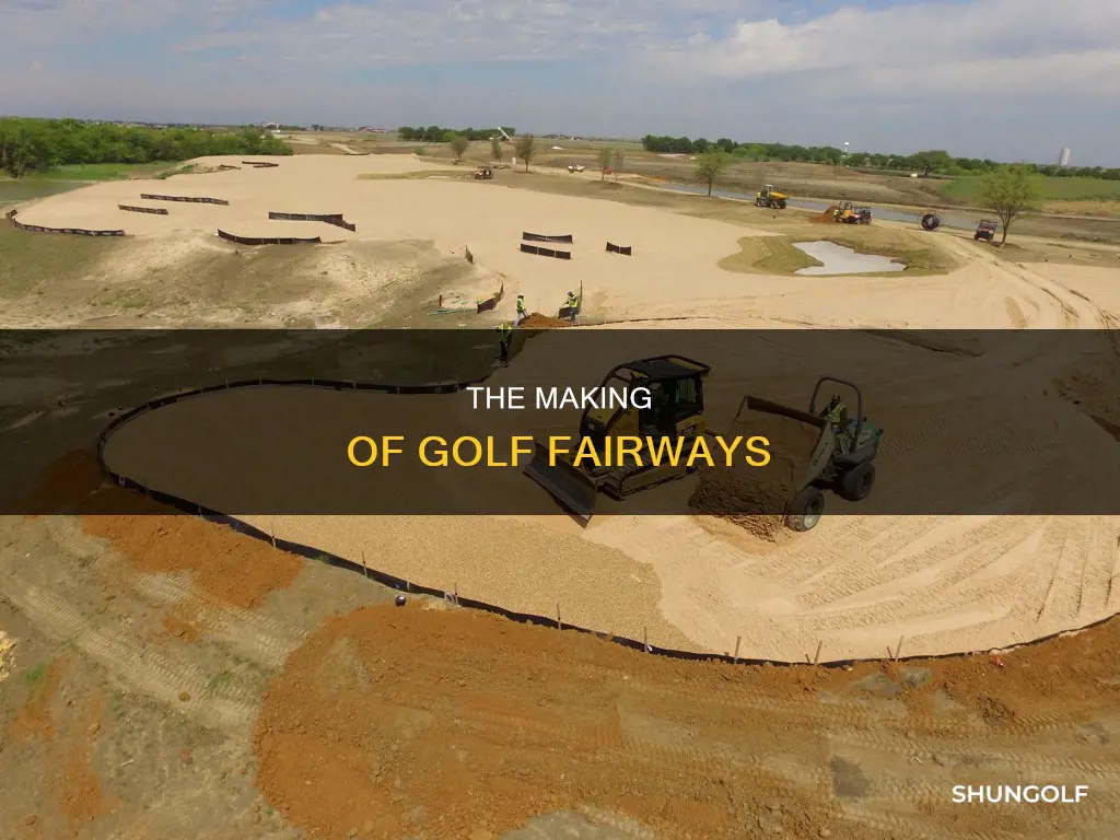 how are golf fairways made