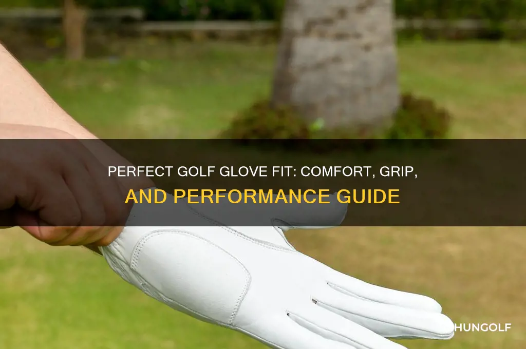 how are golf gloves supposed to fit