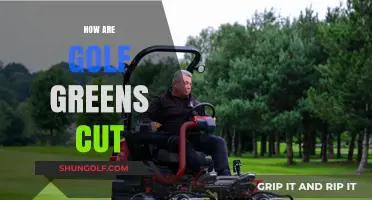 The Art of Cutting Golf Greens