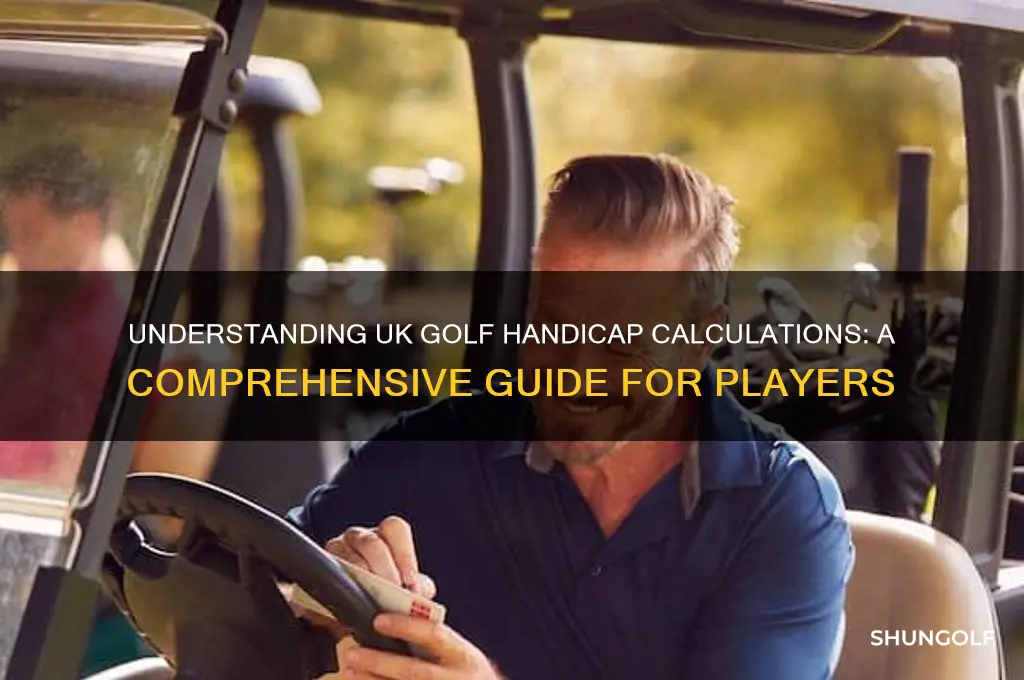 how are golf handicaps calculated uk