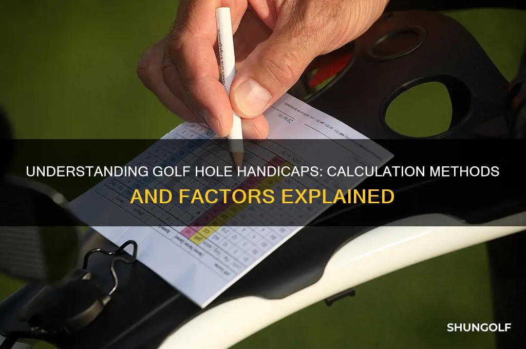 how are golf hole handicaps determined