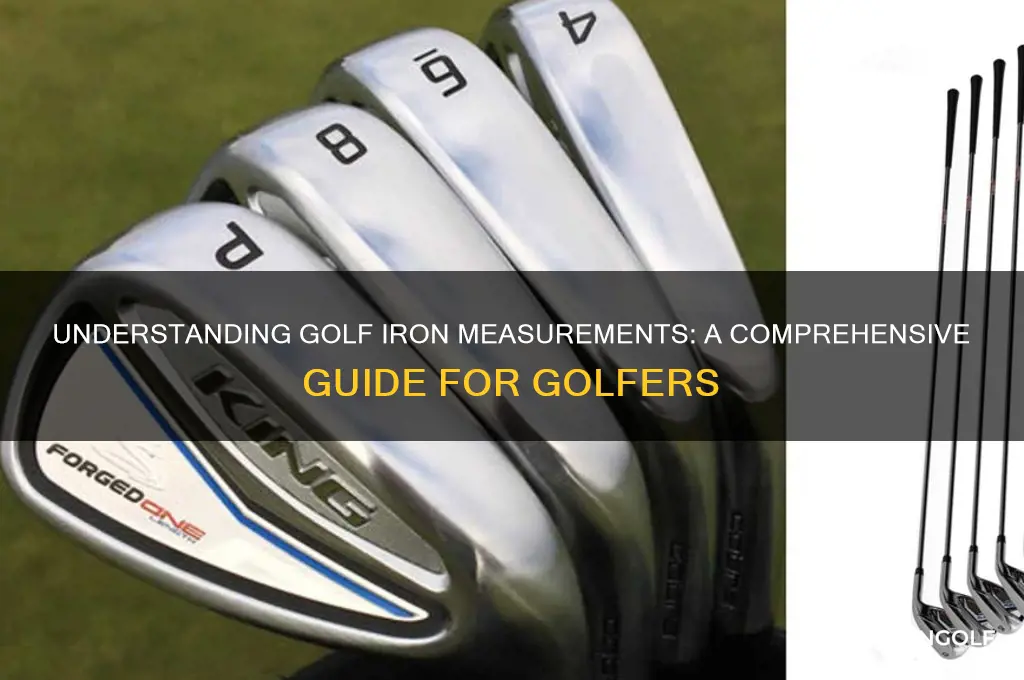 how are golf irons measured