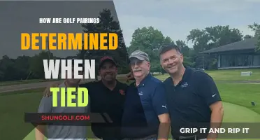 Unraveling Golf Tiebreakers: How Pairings Are Determined in Tied Matches