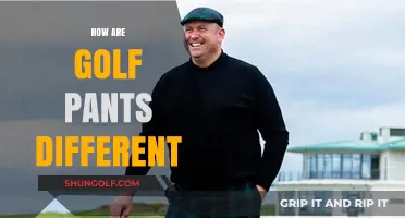Golf Pants: What's the Difference?