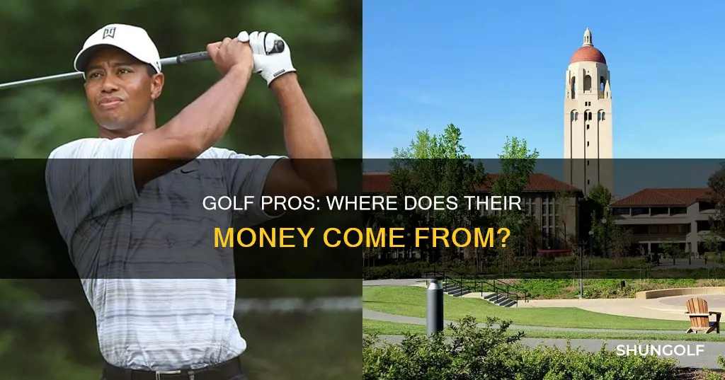 how are golf pros paid