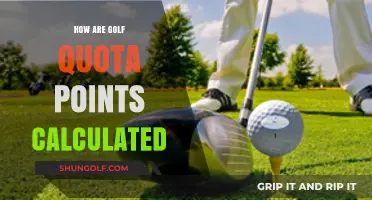 Golf Quota Points: Calculating Your Score