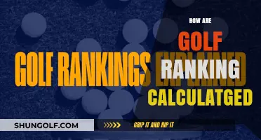 Golf Ranking Calculations: How Do They Work?