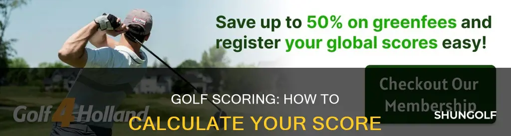 how are golf score calculated