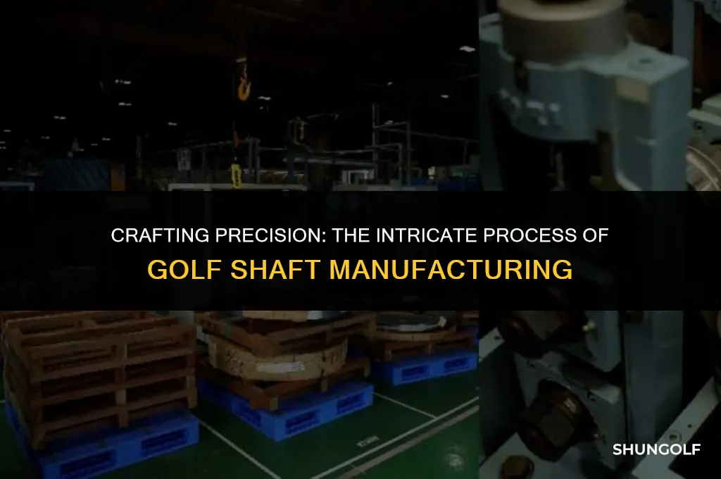 how are golf shafts manufactured