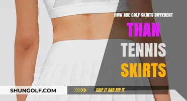 Golf Skirts vs. Tennis Skirts: Key Differences in Design and Function