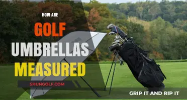 Golf Umbrella Measurements: Understanding the Size and Scale