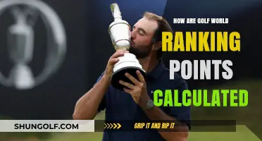 Understanding Golf World Ranking Points Calculation: A Comprehensive Guide