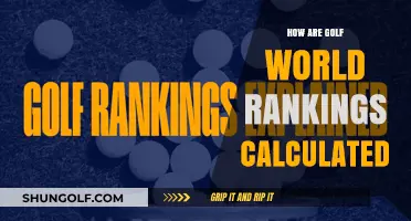 Golf World Rankings: Calculating the Best