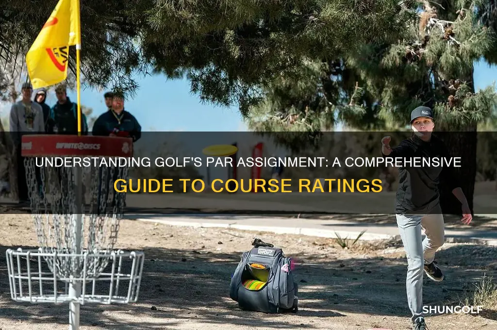 how are is the par assigned in golf