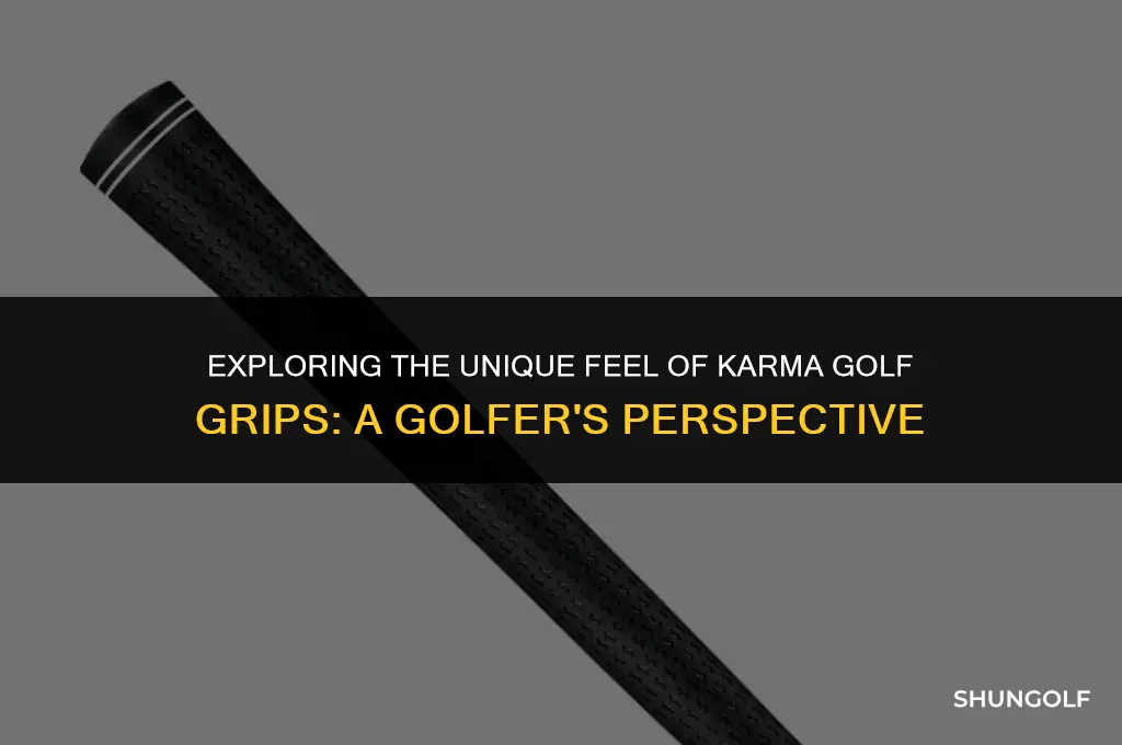 how are karma golf grips