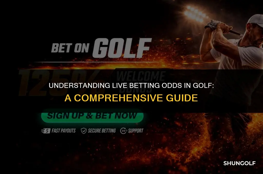 how are live betting odds calculated golf