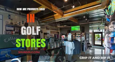 Strategies Behind Selling Golf Products: A Retail Store Guide