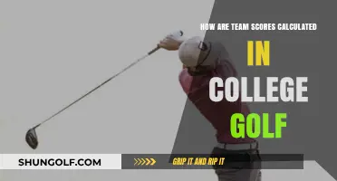 Understanding College Golf Team Scoring: Calculation Methods Explained