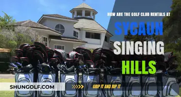 Sycaun Singing Hills Golf Club Rentals: Quality, Convenience, and Value
