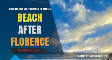 Myrtle Beach Golf Courses Post-Florence: Recovery and Current Conditions