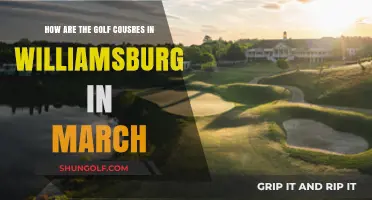 Exploring Williamsburg's Golf Courses in March: Conditions and Highlights