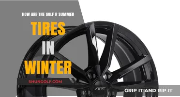 Golf R Summer Tires in Winter: Performance, Safety, and Risks
