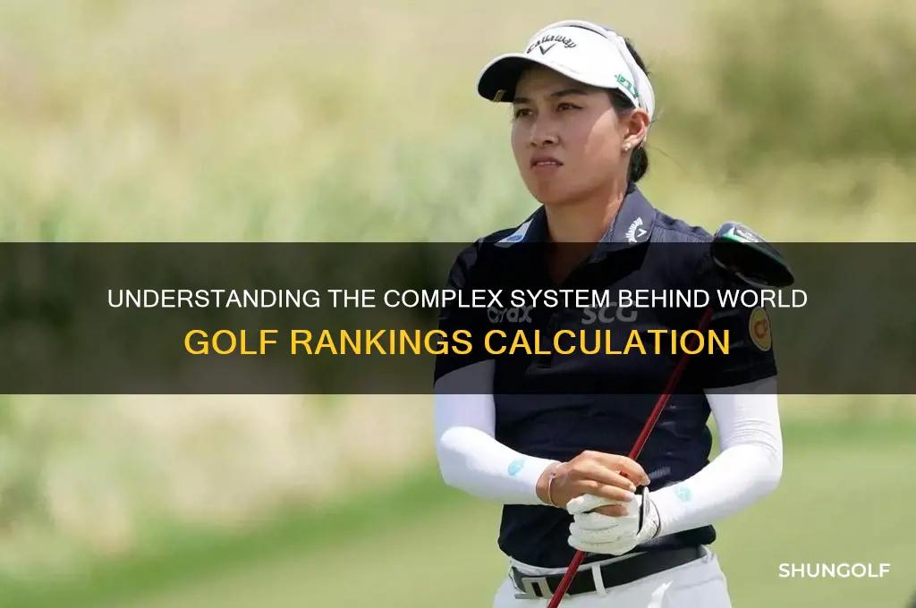 how are the world golf rankings determined