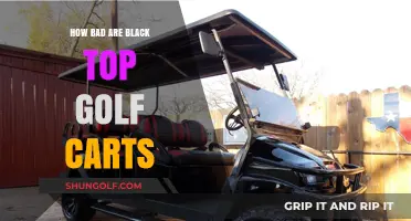 Black Top Golf Carts: Uncovering Their Durability and Performance Issues