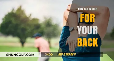 Golf and Back Pain: Understanding the Risks and Prevention Tips
