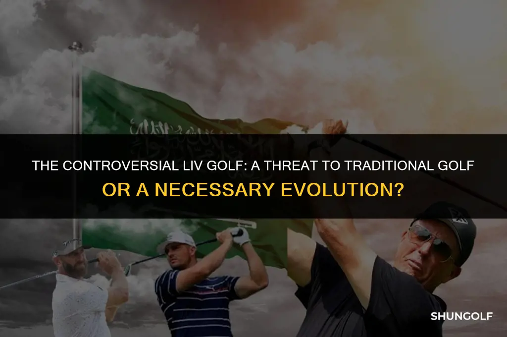 how bad is liv golf