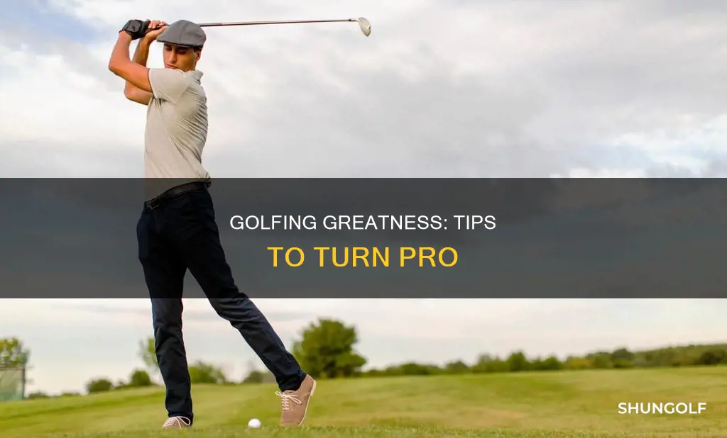 how become a pro golfer