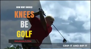 Perfectly Bent Knees: Golf's Sweet Spot