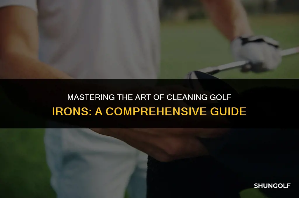 how best to clean golf irons