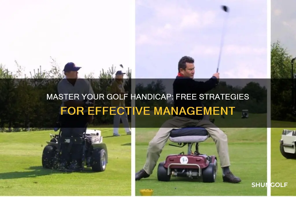 how best to manage your golf handicap free