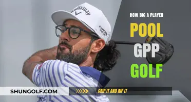 GPP Golf Player Pool Size: How Big is the Competition?