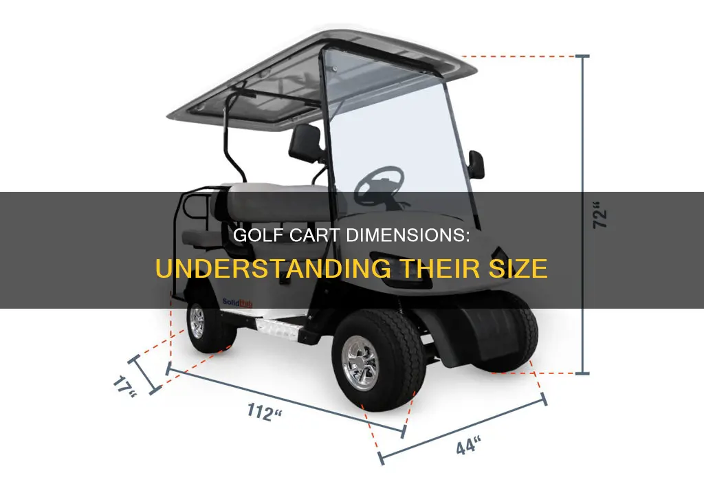 how big are golf carrts