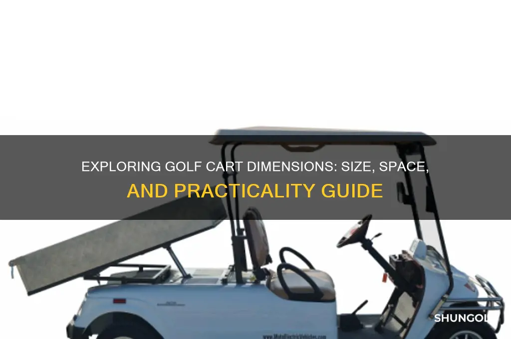how big are golf carts